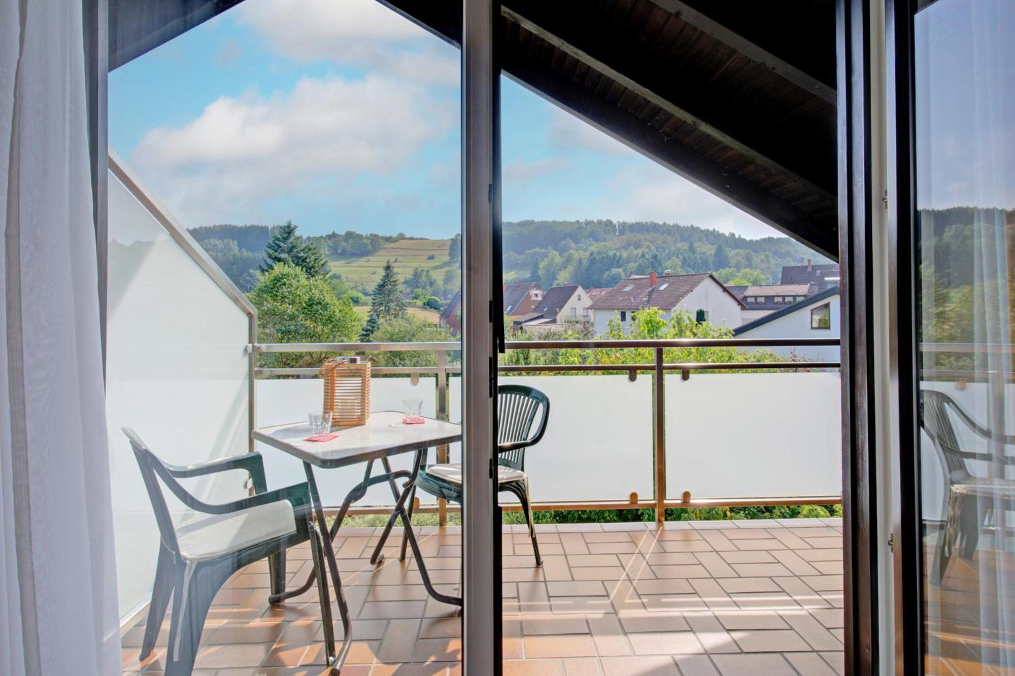 Apartment Landhotel Zum Storchennest Bann Exteriör bild